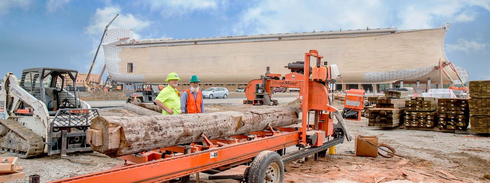 $100 Million Noah’s Ark Built With Timber From Wood-Mizer Sawmill